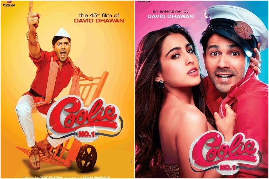 Varun Dhawan, Sara Ali Khan Look Like the Perfect Couple in Coolie No 1  Posters