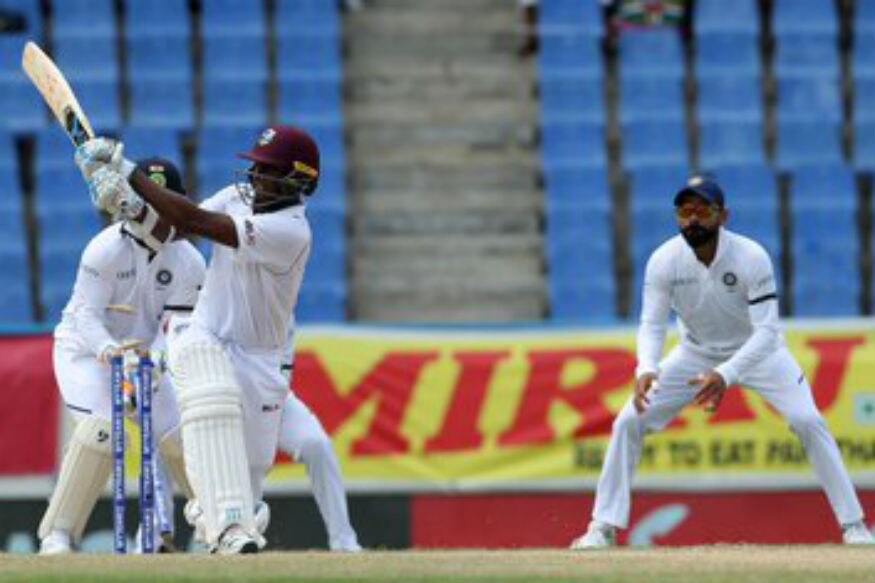 In Pics, India vs West Indies Day 3 at Antigua In Pics, India vs West Indies Day 3 at Antigua