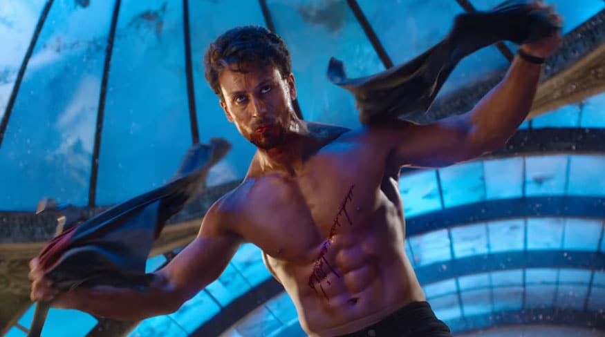 War Movie Stills Hrithik Roshan Tiger Shroffs Face Off