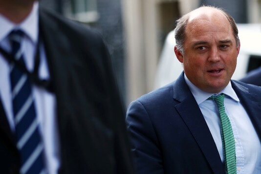 Britain's Defence Secretary Ben Wallace is seen outside Downing Street in London, Britain, August 20, 2019. REUTERS/Hannah McKay/Files Britain's Defence Secretary Ben Wallace is seen outside Downing Street in London, Britain, August 20, 2019. REUTERS/Hannah McKay/Files