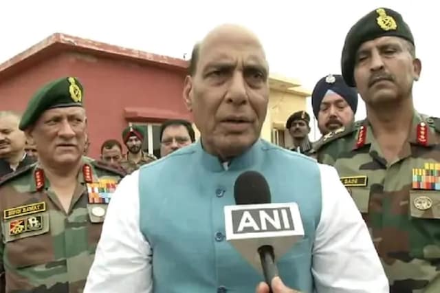 File photo of Defence Minister Rajnath Singh. 