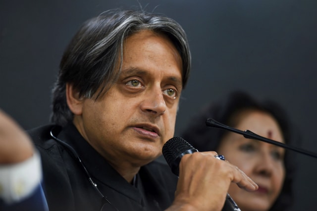 File photo of Congress leader Shashi Tharoor.  (PTI Photo)