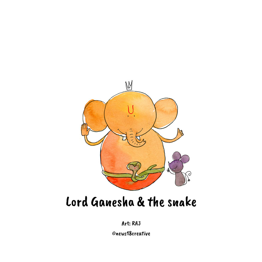 Anant Chaturdashi Special: Story of Lord Ganesha & the Snake - In Pics