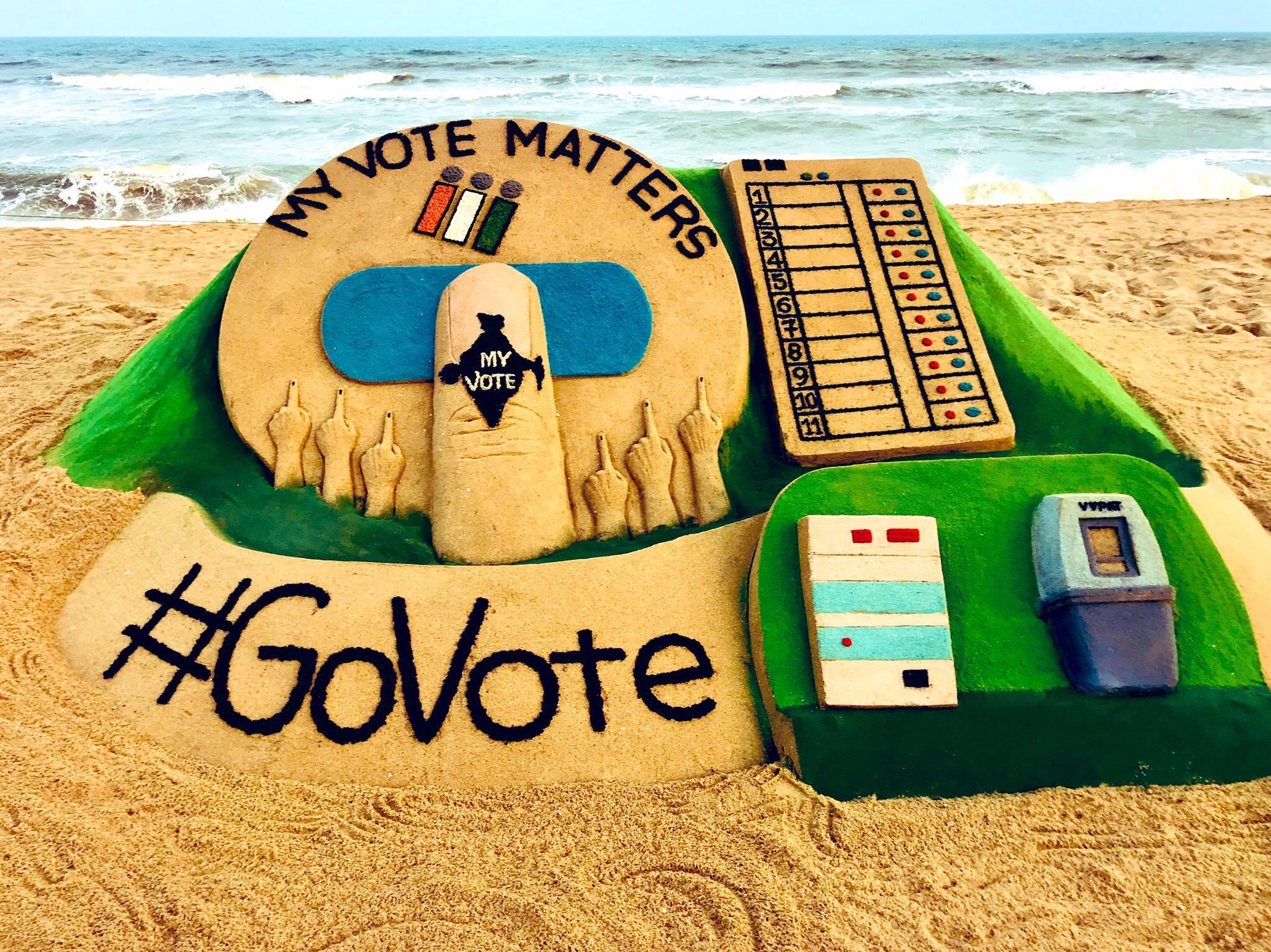 43 Remarkable Sand Sculptures by Sand Artist Sudarshan Pattnaik News18