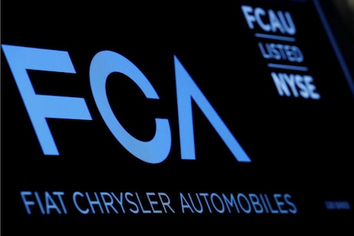 A screen displays the ticker information for Fiat Chrysler Automobiles NV at the post where it's traded on the floor of the New York Stock Exchange (NYSE) in New York City

Image: Reuters/Brendan McDermid