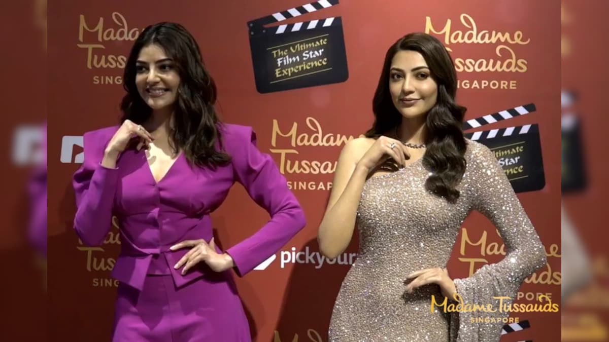 1200px x 675px - Kajal Aggarwal's Wax Statue Unveiled at Madame Tussauds - News18