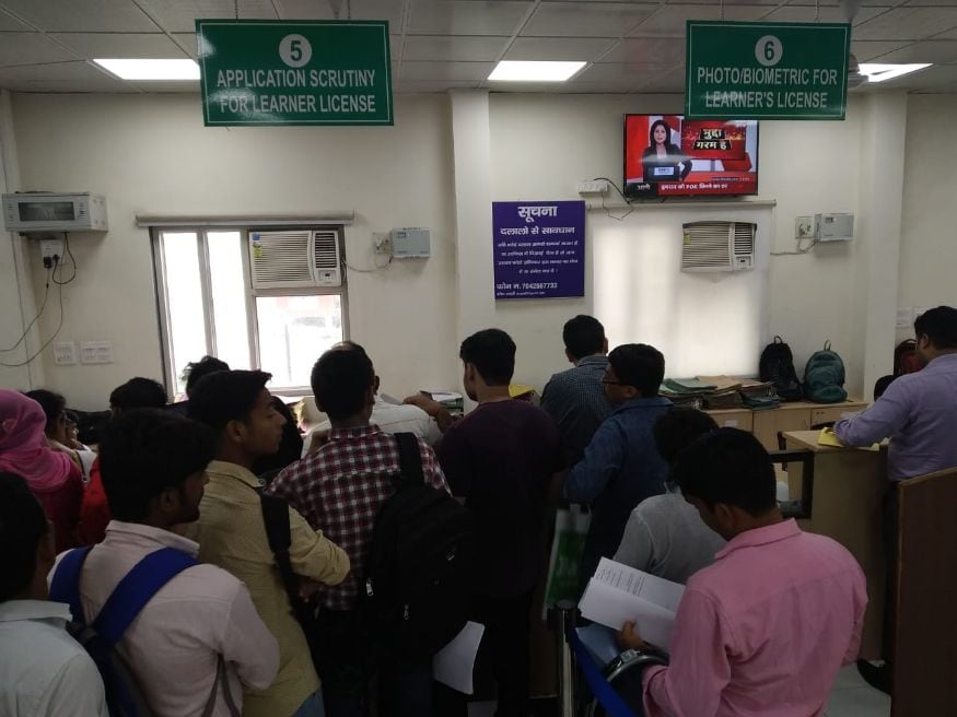 New Motor Vehicle Act Delhiites Rush to RTO to Validate Their