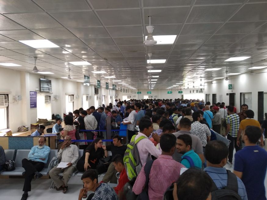 New Motor Vehicle Act Delhiites Rush to RTO to Validate Their