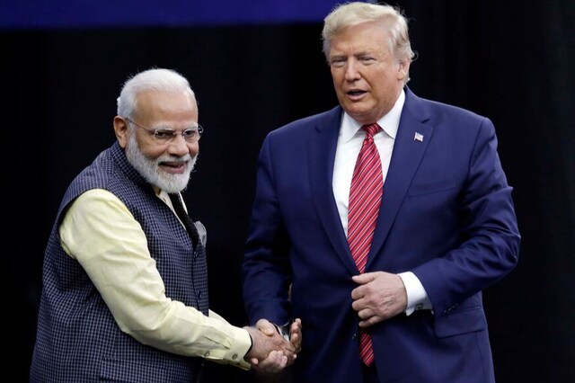 File photo of Donald Trump and Narendra Modi (PTI)