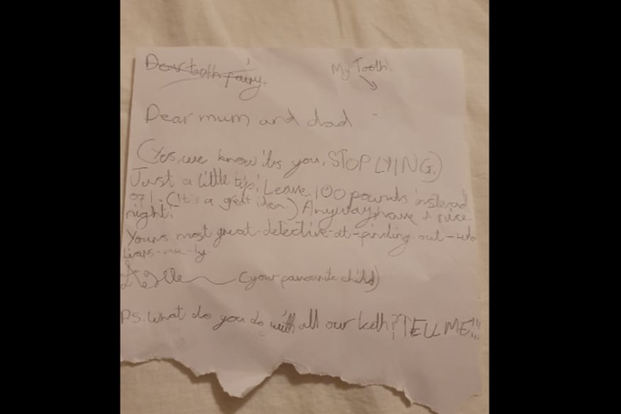 Hilarious Letter Written By Little Girl After Discovering Truth