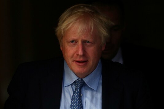 A file photo of British Prime Minister Boris Johnson.