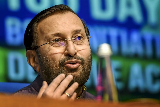 File photo of Union Minister Prakash Javadekar.