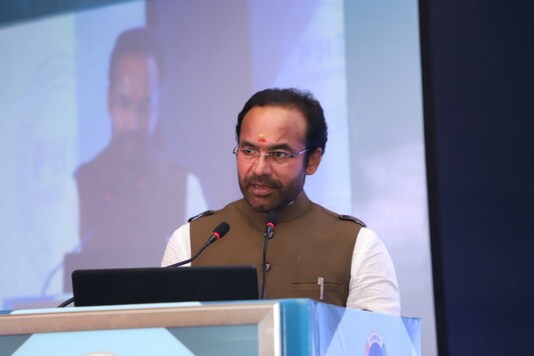 File photo of Minister of State G Kishan Reddy. (Twitter)