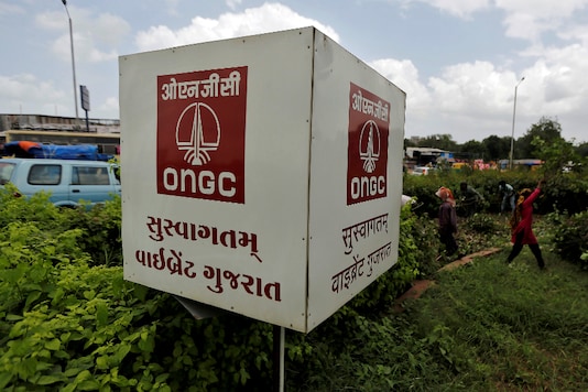 File photo of Oil and Natural Gas Corp's (ONGC) logo. (Image : Reuters)
