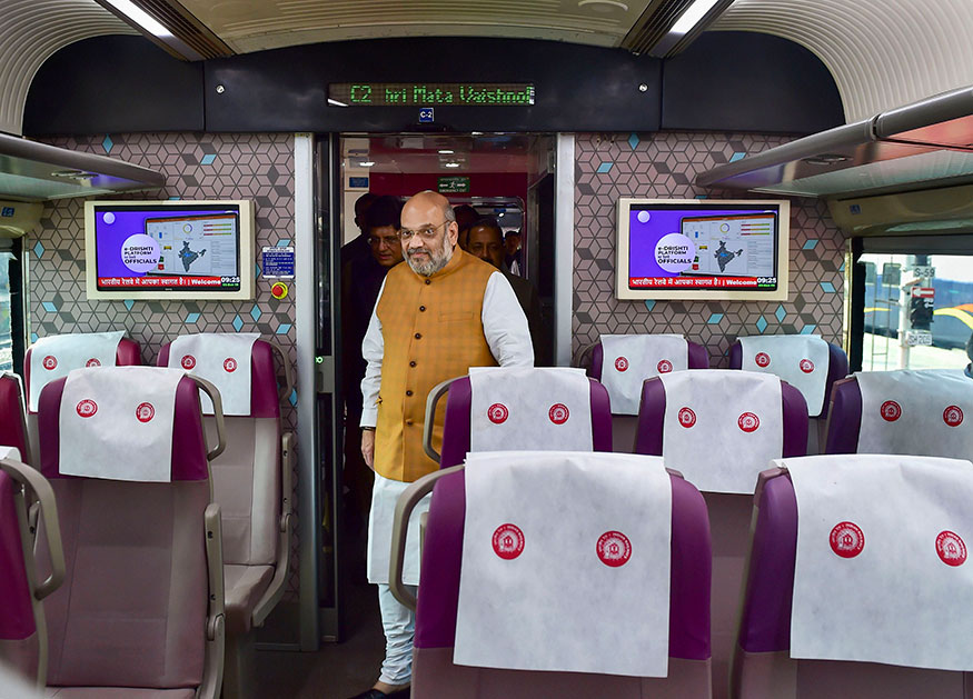 We Take a Sneak Peek Inside the DelhiKatra Vande Bharat Express