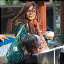 Siddharth Dey upsets Arti Singh Siddharth Dey upsets Arti Singh