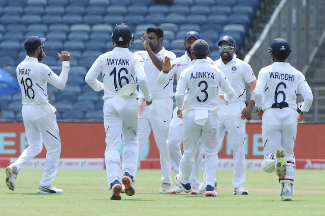 Ashwin celebrates the fall of a wicket (BCCI)