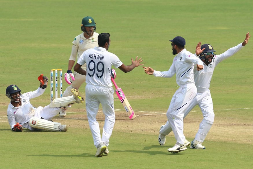 In Pics, India vs South Africa, Second Test, Day Four in Pune In Pics, India vs South Africa, Second Test, Day Four in Pune