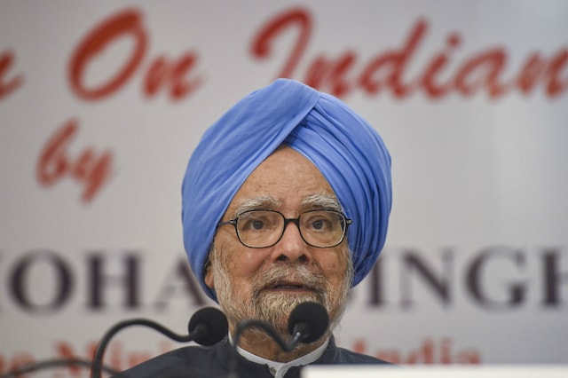 File photo of Former PM Manmohan Singh . (PTI)