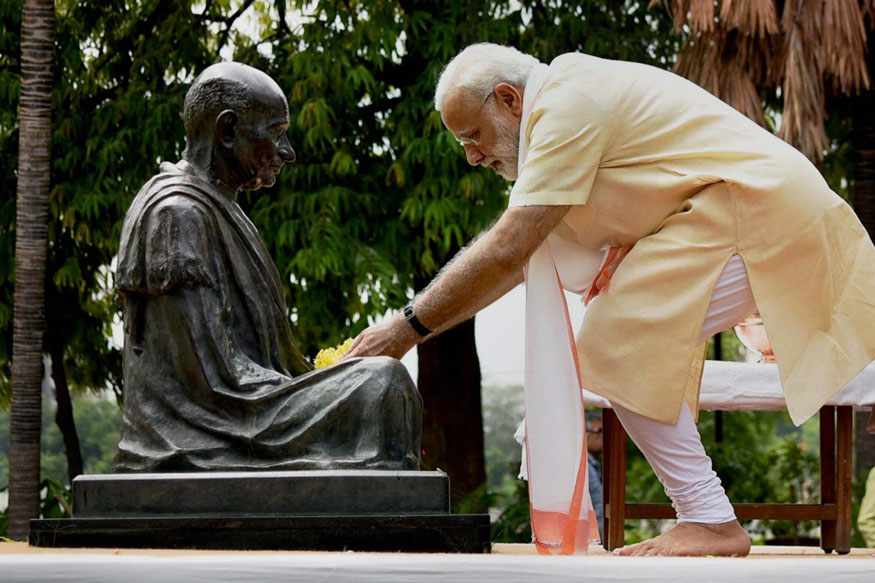 PHOTOS Mahatma Gandhi's Famous Statues Across the World Photogallery