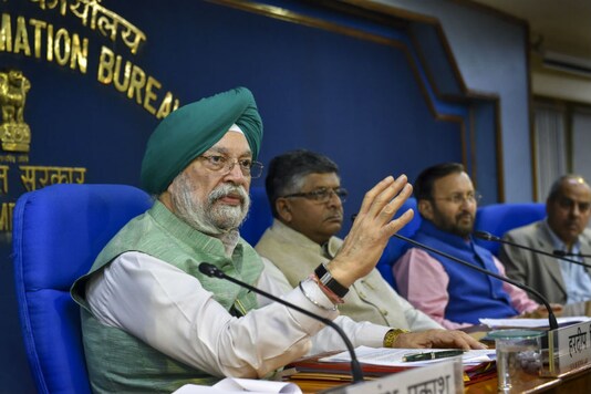 File photo of Hardeep Singh Puri. (PTI Photo / Subhav Shukla)