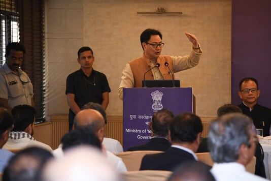 Sports Minister Kiren Rijiju (Photo Credit: Twitter)