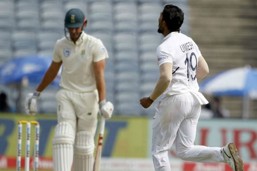 In Pics, India vs South Africa, Second Test, Day Four in Pune In Pics, India vs South Africa, Second Test, Day Four in Pune