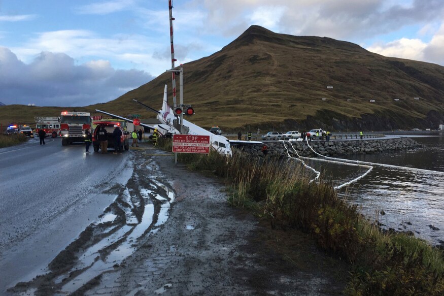 One Passenger Dead, 10 Injured After Plane Landing on Alaska Island Veers off Runway