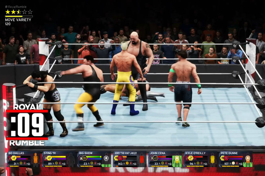 wwe 2k11 story designer royal rumble glitch