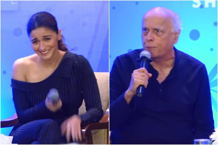 Alia Tries To Prevent Mahesh Bhatt From Shouting During Media Interaction Ntr, ram charan, ajay devgn, alia bhatt, olivia morris, samuthirakani, alison doody, ray stevenson. alia tries to prevent mahesh bhatt from