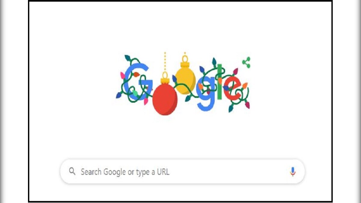 Google Celebrates Christmas Spirits with Shimmery Doodle, Wishes 'Happy