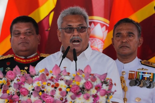 File photo of Sri Lankan President Gotabaya Rajapaksa. (AP)