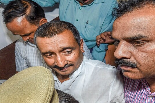 File photo of former BJP MLA Kuldeep Singh Sengar, in Lucknow. 