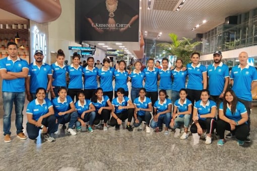 Indian junior women's hockey team (Photo Credit: Hockey India)