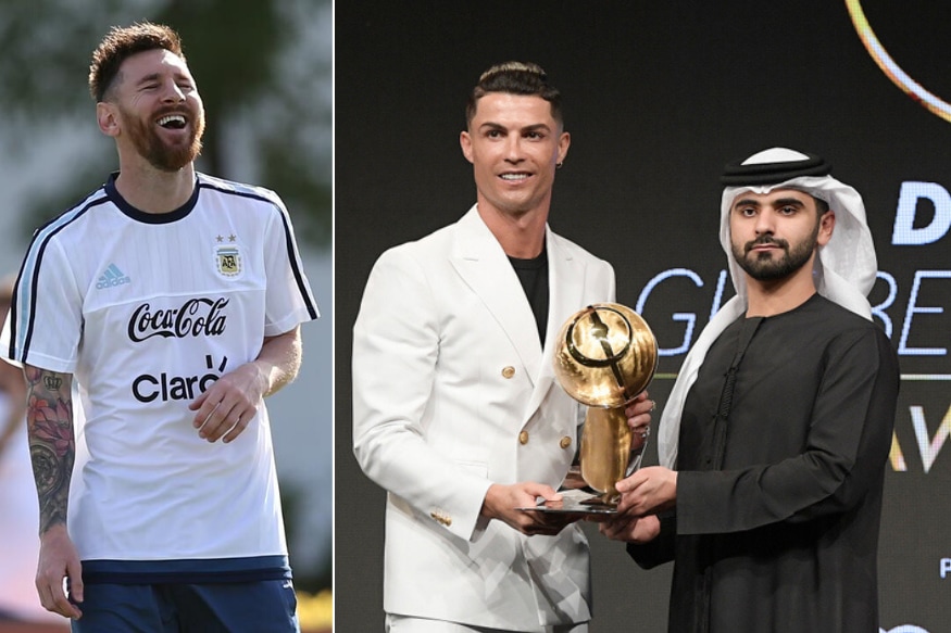 Cristiano Ronaldo Wins Best Men's Player of the Year at Dubai Globe