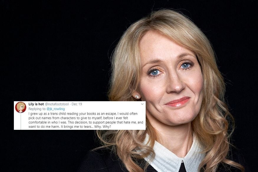 What About Trans Rights Jk Rowling Draws Flak For Transphobic Tweet