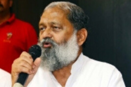 File photo of Haryana Home Minister Anil Vij. (Image : IANS)
