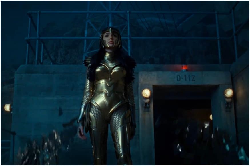 Gal Gadot Debuts Golden Eagle Armour In Wonder Woman 1984