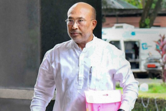 File photo of Manipur Chief Minister N Biren Singh.