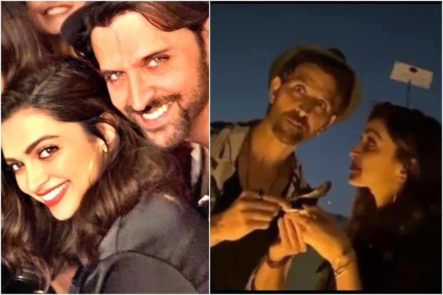 Deepika Padukone has Starry Eyes as Hrithik Roshan Feeds Her Chocolate