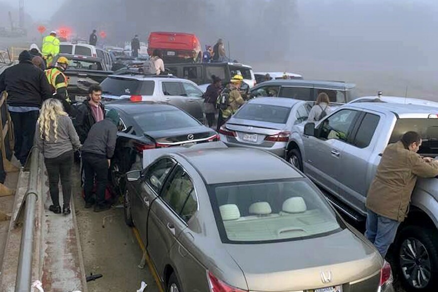 Scores Injured in 63vehicle Pileup on Virginia Highway