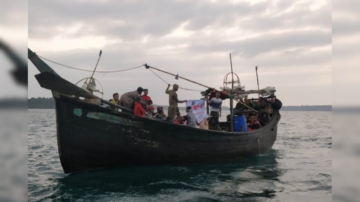 Boat With 66 Suspected Rohingyas From Bangladesh Intercepted Near North 