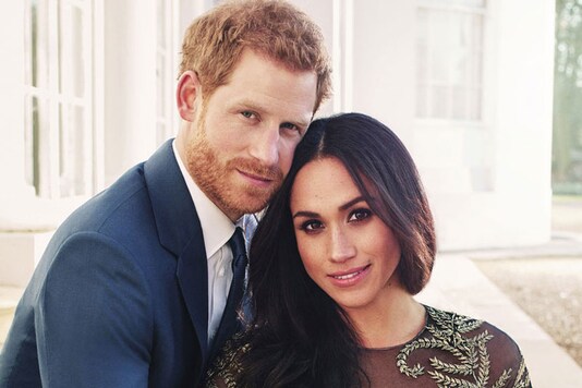 Prince Harry and his wife Meghan Markle