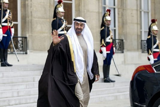 File image of Crown Prince Mohamed Bin Zayed. File image of Crown Prince Mohamed Bin Zayed.