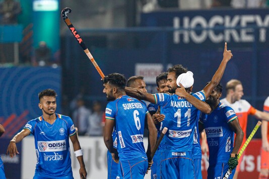 Indian men's hockey team (Photo Credit: @TheHockeyIndia)