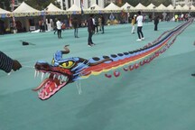 Pictures From International Kite Festival 2020 in Ahmedabad