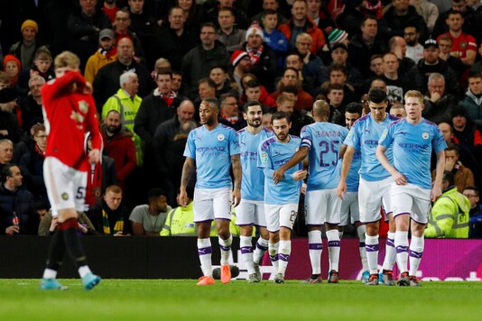 Manchester United Vs City 2012-13 EFL Cup: Manchester City Brush Aside Manchester United in First Leg of