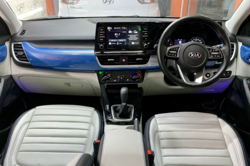 Modified Kia Seltos. (Image source: Facebook/<a href="https://www.facebook.com/pg/carstylein0/photos/?ref=page_internal">Car Stylein</a>)