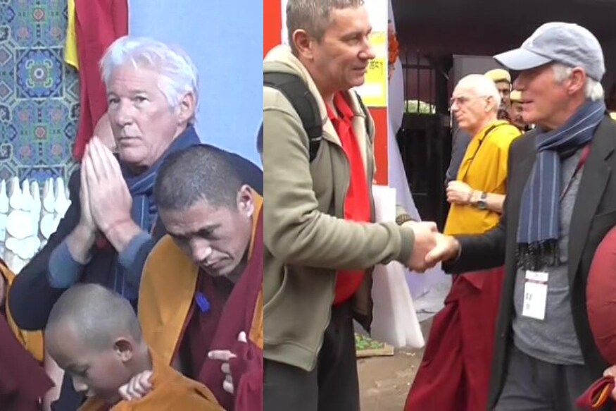 Hollywood Actor Richard Gere Attends Dalai Lama’s Session In Bodh Gaya, See Pic Hollywood Actor Richard Gere Attends Dalai Lama’s Session In Bodh Gaya, See Pic