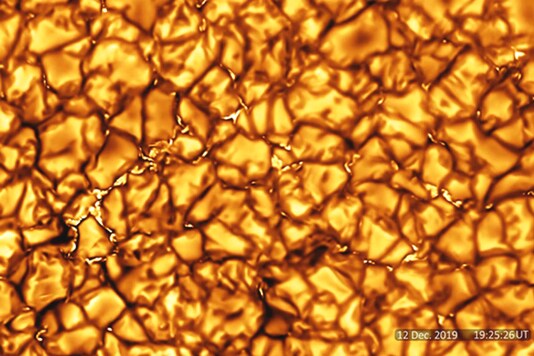 This is the closest and most detailed look at the Sun's surface till date, heralding a new era for solar research. (Photo: NSO/AURA/NSF) This is the closest and most detailed look at the Sun's surface till date, heralding a new era for solar research. (Photo: NSO/AURA/NSF)